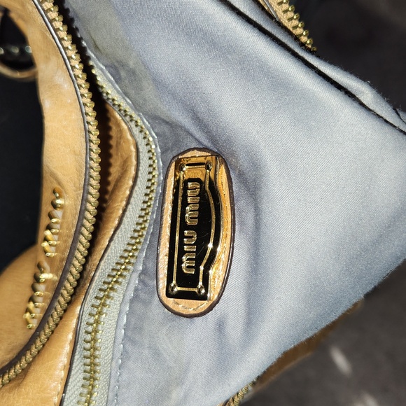 MIUMIU Vitello Lux Ribbon 2 Way Bag - Picture 11 of 12